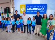 Luciano entrega mais uma escola e anuncia Centro de Acolhimento a Gestantes