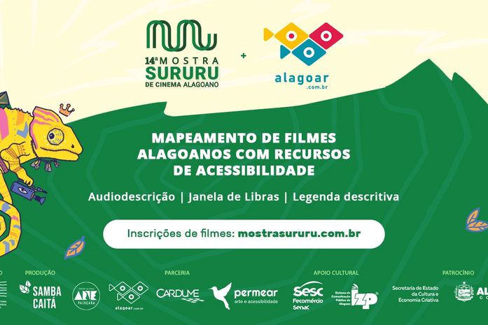 Cinema inclusivo: Mostra Sururu lança formulário inédito para mapeamento de filmes alagoanos com recursos de acessibilidade