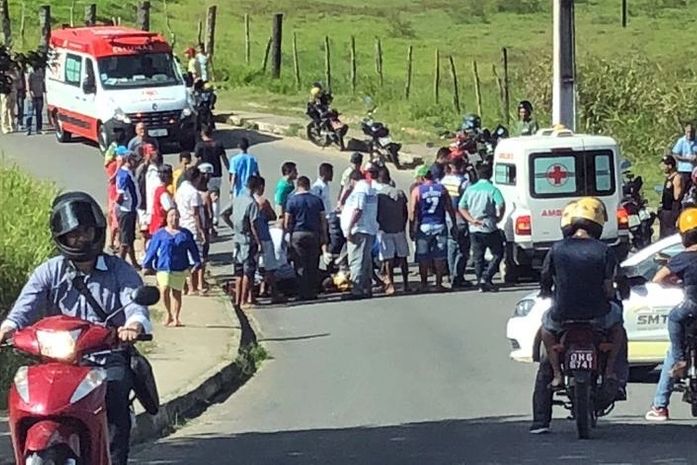 Acidente deixa duas pessoas feridas em São Miguel dos Campos