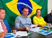 Flávio Bolsonaro e Alfredo Gaspar destacam combate ao crime organizado e proteção às mulheres em apresentação de plano de governo