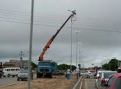 Iluminação da Avenida José Alexandre é restabelecida em Arapiraca 