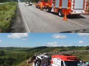 Carreta tomba e deixa jovem morta na BR 101 em Alagoas