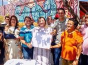 Deputado Dudu Ronalsa e prefeita Eronita comemoram assinatura de ordem de serviço de Orla Fluvial de Porto Calvo 