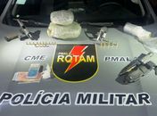 Depósito de bebidas vira alvo da Rotam e homem é preso por tráfico no Tabuleiro, em Maceió