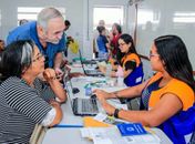 Semas realiza o cadastro das famílias que moram no Mutange e no Jardim Alagoas.