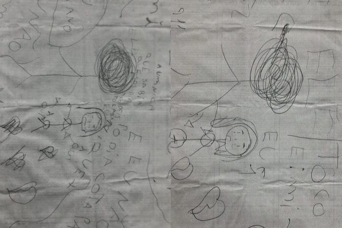 Desenho feito por criança de 11 anos revela que ela era abusada pelo próprio tio