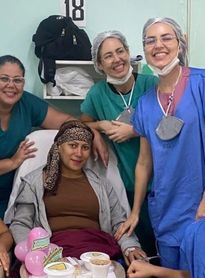 Moradora de Rio Largo conclui 34ª e última sessão de quimioterapia contra câncer de mama