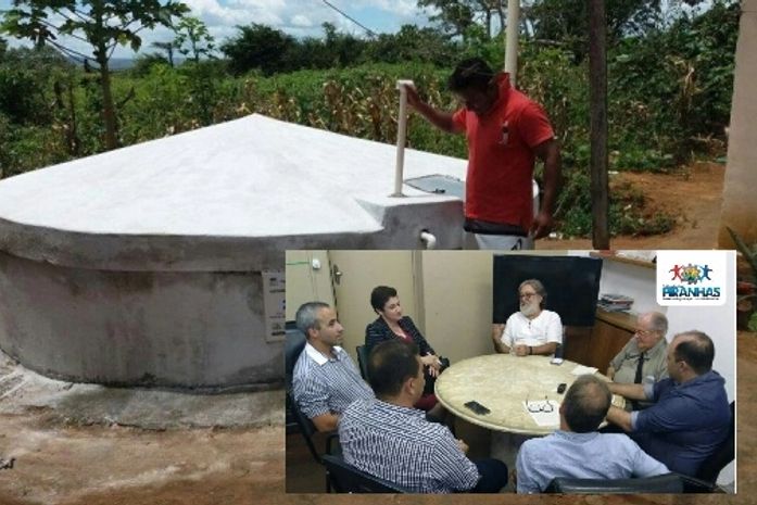 Anúncio foi feito na terça em Maceió, durante reunião na Agricultura. Cisterna tem capacidade para 16 mil litors