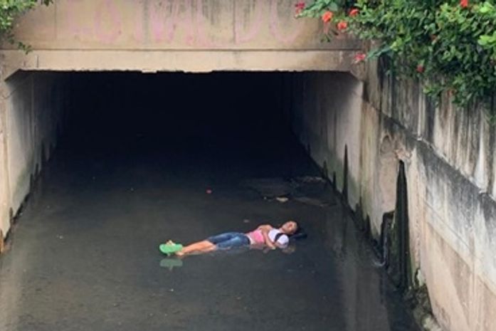 Com sinais de embriaguez, jovem é encontrado dormindo dentro de córrego em parque de Arapiraca