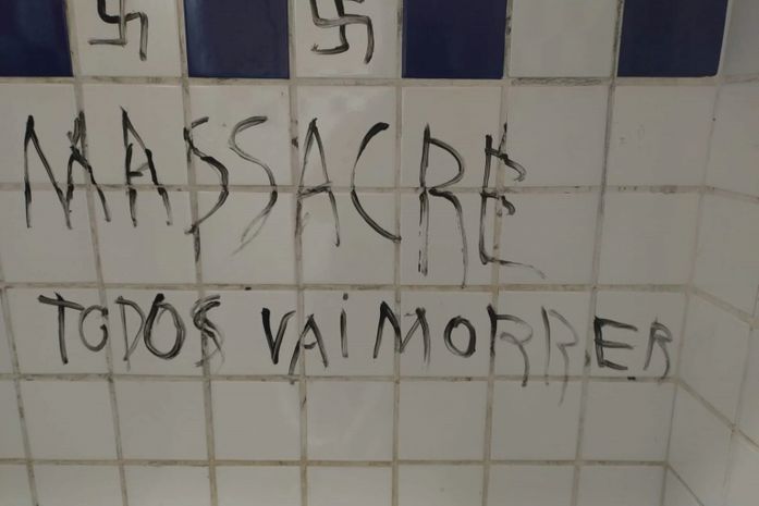 Adolescente é apreendido por apologia ao nazismo e ameaças contra professores em Penedo
