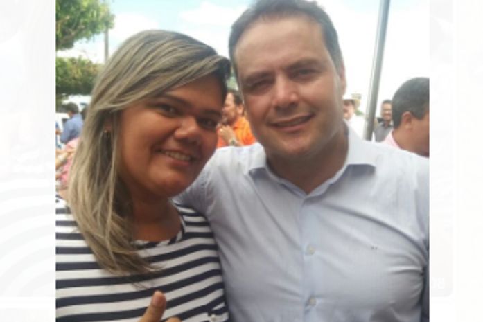 Isabelita com governador Renan Filho