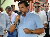 Presidente da Câmara de São Miguel dos Campos, participa da assinatura da Ordem de Serviço da drenagem de Loteamentos