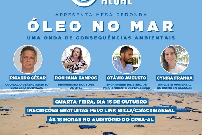 Especialistas ambientais vão discutir danos após manchas de óleo nas praias