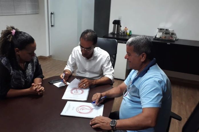 SIMESC reunido com Prefeito