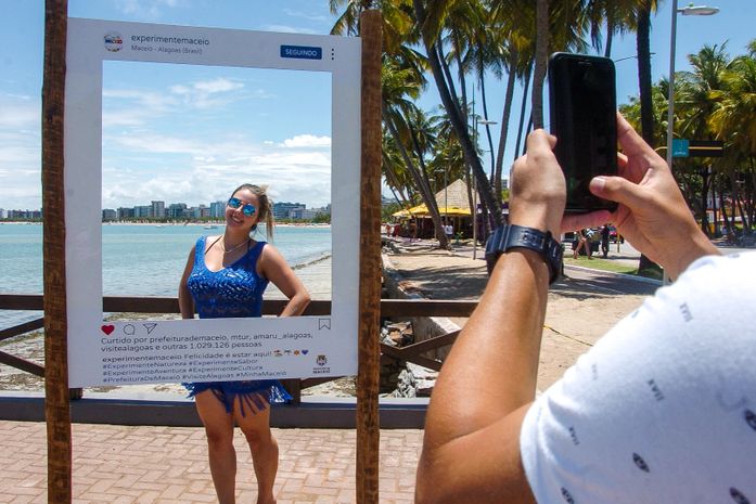 Prefeitura instala totens fotográficos em pontos turísticos