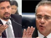 Rodrigo Cunha e Renan Calheiros