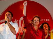 Renan Filho e Dilma Rousseff