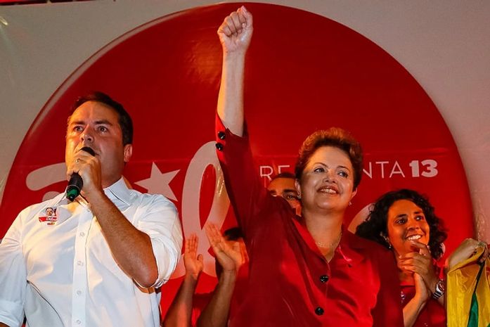 Renan Filho e Dilma Rousseff