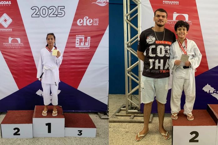 Alunos da rede pública de São Miguel dos Campos alcançam 1° e 2° lugar em Campeonato de Jiu-jitsu