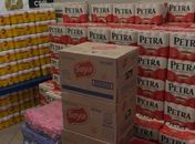 Carga com 12 mil latas de cerveja e outros produtos, avaliada em R$ 45 mil reais foi recuperada