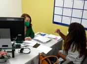 Gentilmente, recepcionada por Renata Fonseca,do SEBRAE,essa ativista discutiu projetos de sustentabilidade para os quilombos alagoanos