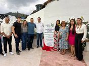 Prefeito de Santana do Mundaú inaugura Praça Multieventos do Areado