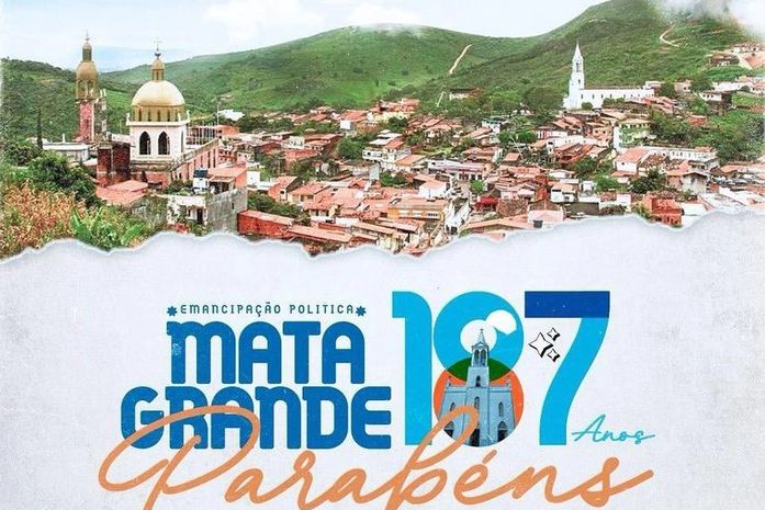 Próxima sexta,22, tem em Mata Grande: Gustavo Lima, Mano Walter e Pablo na festa de seus 187 anos