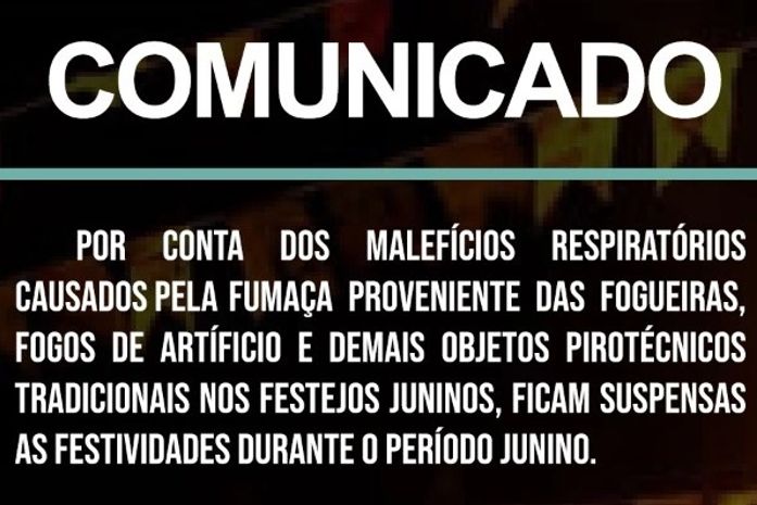 Decreto proíbe fogueiras, queima e comercialização de fogos de artifício em Delmiro Gouveia