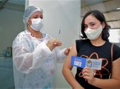 Mais de 70% da população adulta de Penedo está completamente vacinada contra Covid