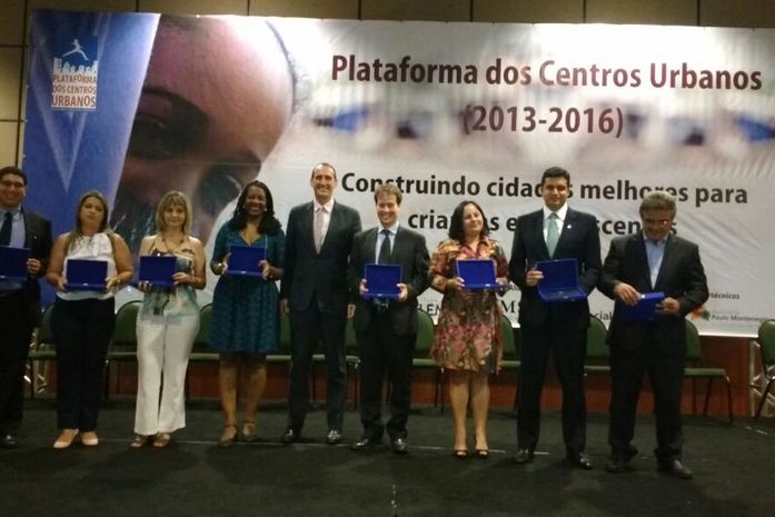 Prefeito durante seminário do Unicef