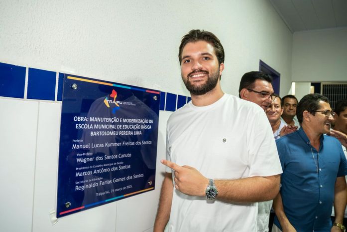 Prefeito Lucas Santos inaugura duas unidades de saúde e uma escola no interior de Traipu