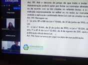 Webinário sobre Nova Lei de Licitações foi oferecido de forma gratuita para municípios parceiros do Conagreste.