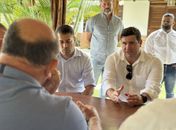 Infraestrutura faz vistoria em obras de saneamento, abastecimento e esgotamento sanitário no litoral Norte