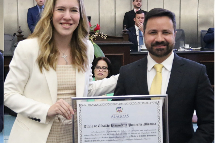 Cibele Moura e Nivaldo Barbosa