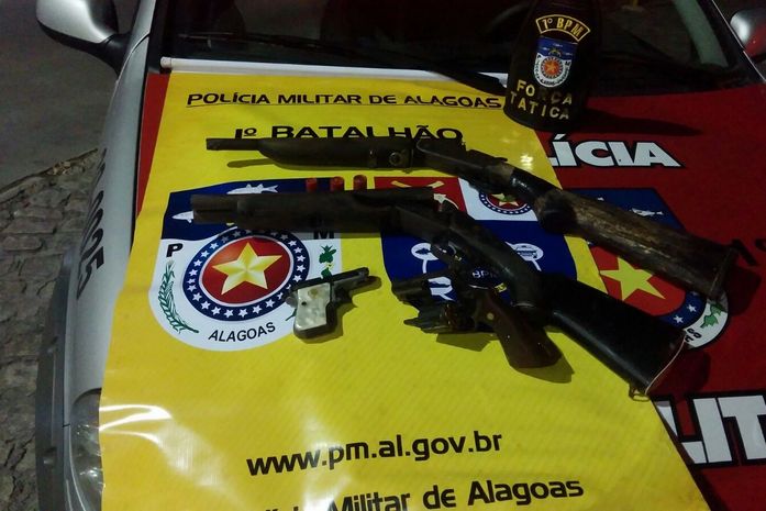 Armas apreendidas