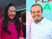 Rosa Camilo e Júnior Matias
