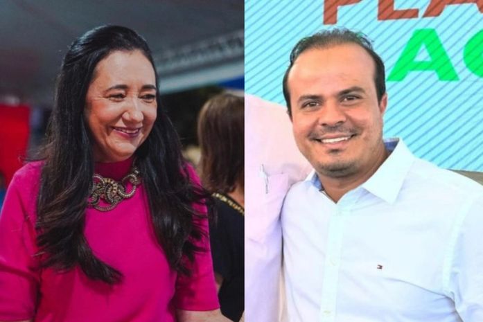 Rosa Camilo e Júnior Matias