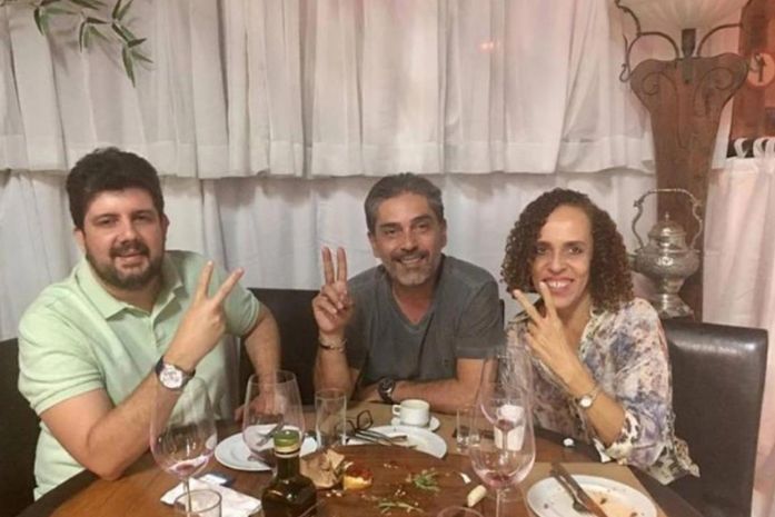 Herman, Luiz Carlos e Cláudia: reforço à Chapa 2 da OAB