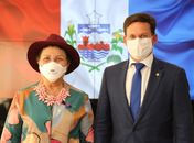 Deputada Tereza Nelma e Ministro João Roma