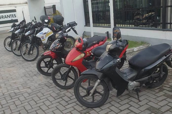 BPTran recupera três motocicletas com restrição de roubo na parte baixa de Maceió