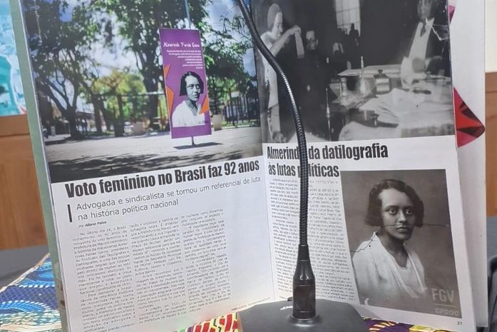 Almerinda Farias Gama está nas páginas da revista Painel. Que massa!