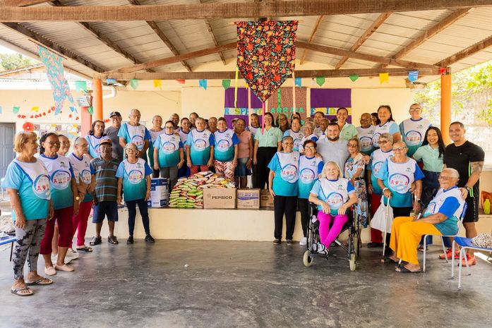 Mais de uma tonelada de alimentos arrecadados na Drilha Arretada é destinada a instituições de Coruripe