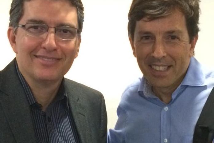 Tibério Rocha Júnior e João Amoêdo