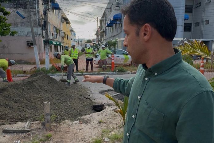 Prefeitura cobra da BRK explicações para abertura de cratera na Jatiúca