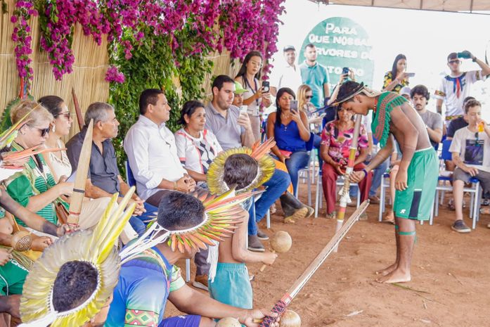 Júlio Cezar participa de festividades do Dia dos Povos Indígenas na Aldeia Coité