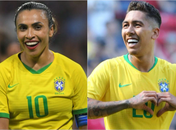 Marta e Roberto Firmino