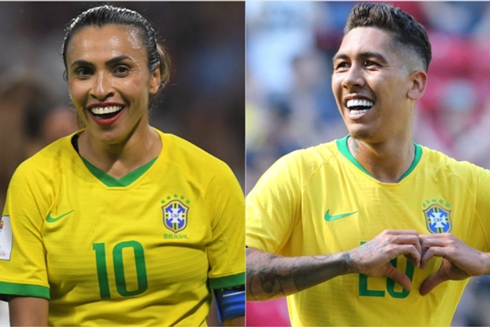 Marta e Roberto Firmino