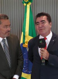 TV Cidadã Alagoas entrevista presidente do TCU durante posse da nova diretoria da Atricon