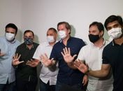 Marx Beltrão empossa vereador José Marcio Filho na presidência do PSD de Maceió