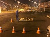 SMTT de Arapiraca revitaliza sinalização horizontal no Parque Ceci Cunha